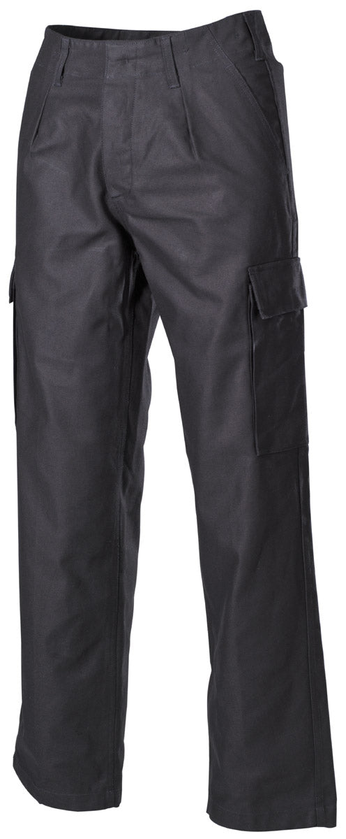 BW Moleskinhose, schwarz, gr. Grössen nach original BW TL