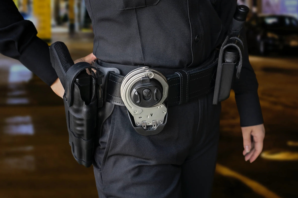 ASP - Handschelle Sentry mit Gelenk aus Stahl