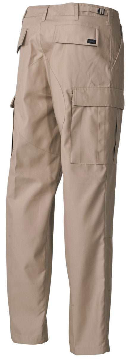 US Kampfhose, BDU, khaki, Knie- und Gesässverstärkung