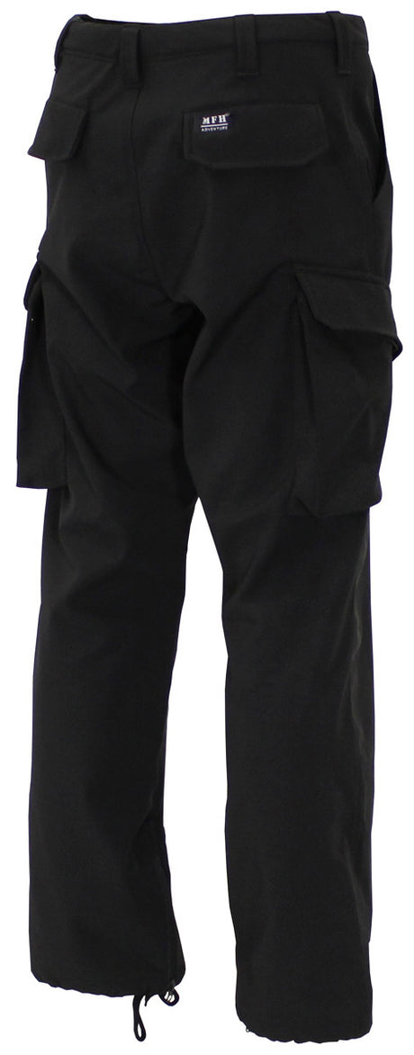 Softshell Hose, "Allround", schwarz