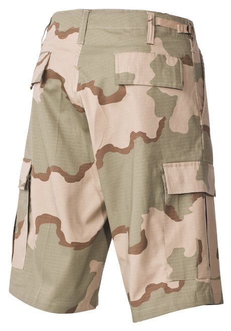 US Bermuda, BDU, Rip Stop, 3 Farben desert
