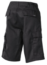 US Bermuda, BDU, schwarz, mit Seitentaschen