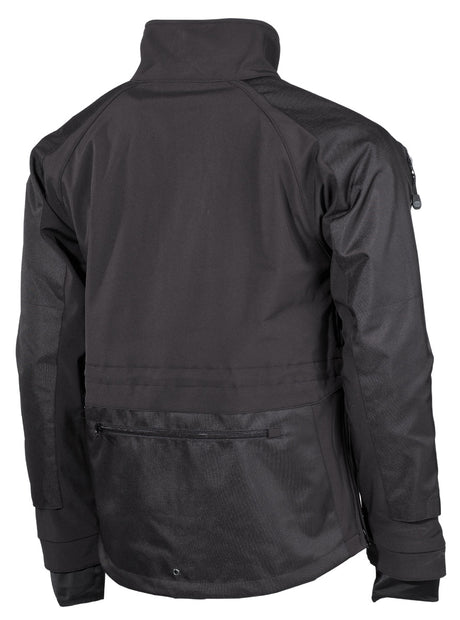 Softshell Jacke, "Protect", schwarz