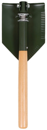 Klappspaten, Holzstiel, "Deluxe", 2-teilig