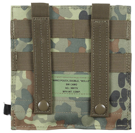Magazintasche, 2-fach,"MOLLE", flecktarn