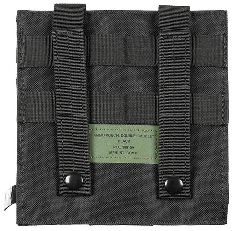 Magazintasche, 2-fach,"MOLLE", schwarz