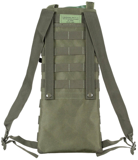 Trinksystem, "MOLLE", 2,5 l, mit TPU-Beutel, oliv