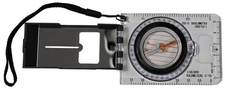 Karten-Kompass,"Professional", transparent, Kunststoffgehäuse