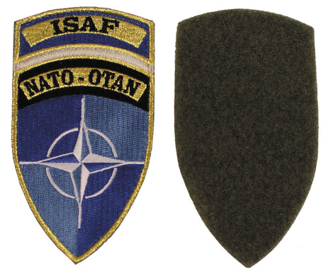 Klettabzeichen, "ISAF", NATO-OTAN, neuw.
