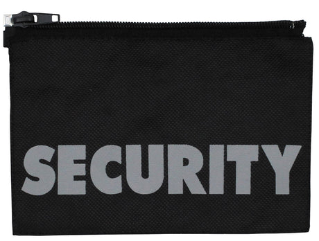 Abzeichen,"Security", klein, 17 x 11 cm, mit Reissverschluss