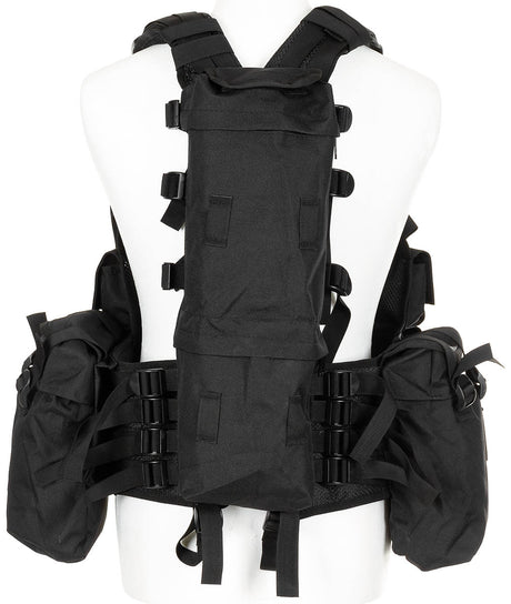 Tactical Weste, div. Taschen, schwarz
