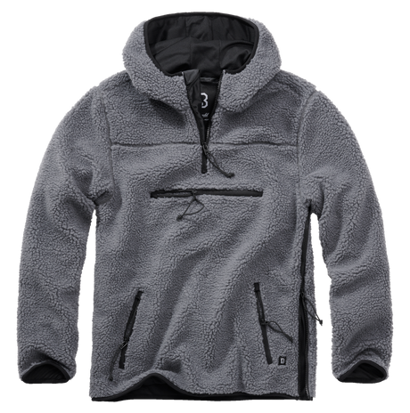 Teddyfleece Worker Pullover anthracite