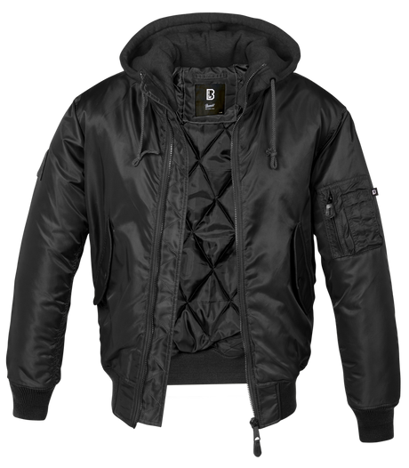 MA1 Sweat Hooded Jacket black