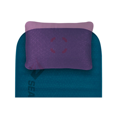 Isomatte Comfort Deluxe Self-Inflating Large Wide Blau (R-Wert: 6.5)