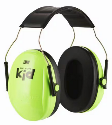 Kapselgehörschutz für Kinder H510AKG, Neongrün, SNR = 27 dB