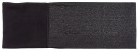 Rundschal, Fleece, schwarz