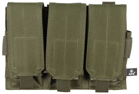Magazintasche,3-fach,"MOLLE", oliv