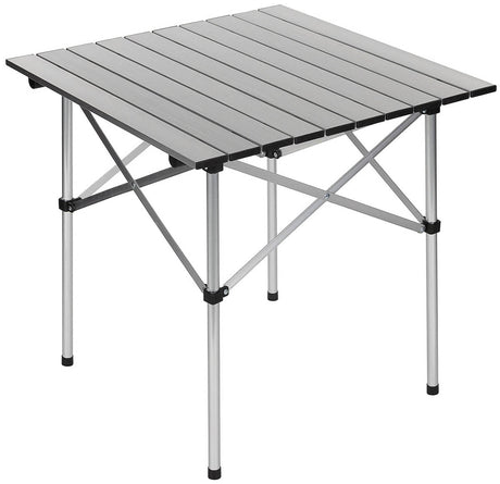 Camping-Rolltisch, Alu, Gestell klappbar