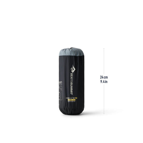 Sea to Summit - Isomatte Ether Light XR Pro Regular Rectangular Wide schwarz (R-Wert: 7.4)