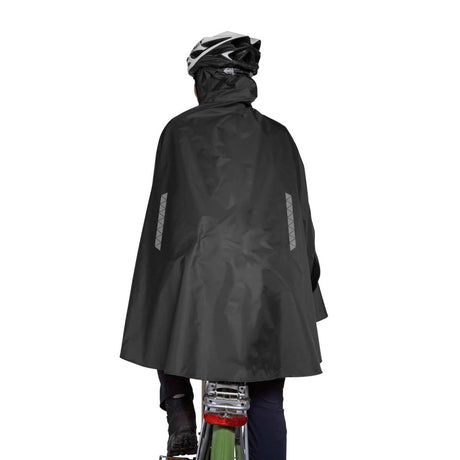 Bike Poncho Fahrrad-Cape (schwarz)