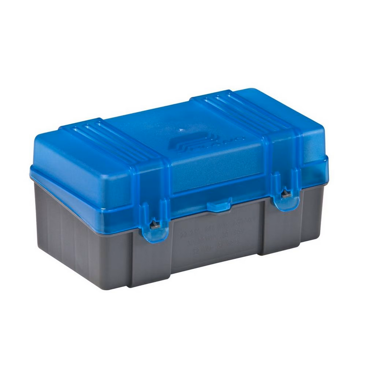 Patronenbox .223, 5.56, 22-250,.250Savage, 30-30 Win,.32 Win (blau)