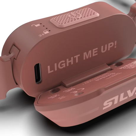 Smini Fly Stirnlampe rose (250 Lumen)