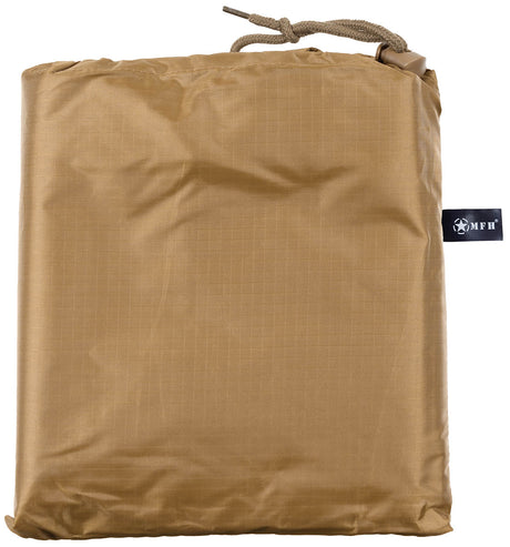Poncho, Rip Stop, coyote tan, ca. 144 x 223 cm