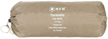 Tarnnetz, Camo tan, 2x3 m, Netztunnel, Campingnetz, Tarnnetz, Camo Net, Tarnung, 2 x 3 m, Coyote tan