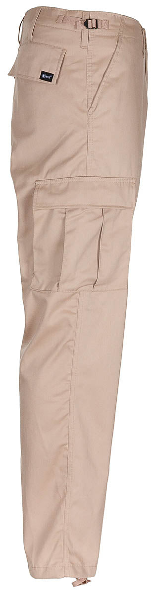 Hose, Cargohose, Tasche, Beige, Knickebund