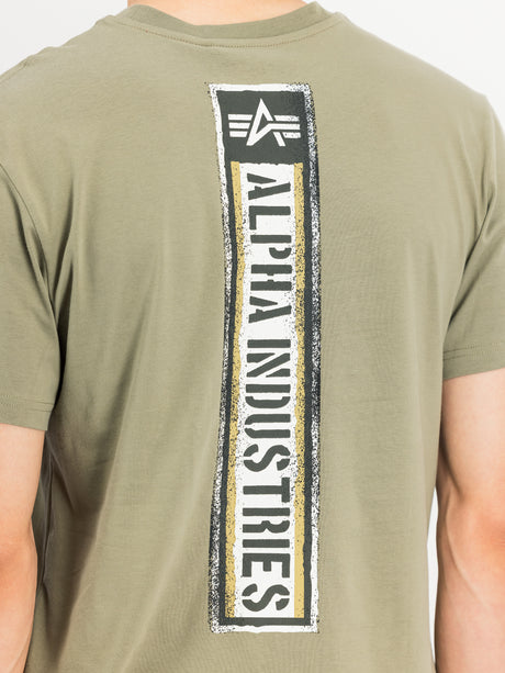Alpha Industries - Backprint Vintage Panel T-Shirt (olive)