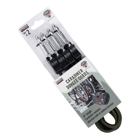 Karabiner, Bungee-Seile, Satz 2, 36 Zoll, Paracord-Schnur
