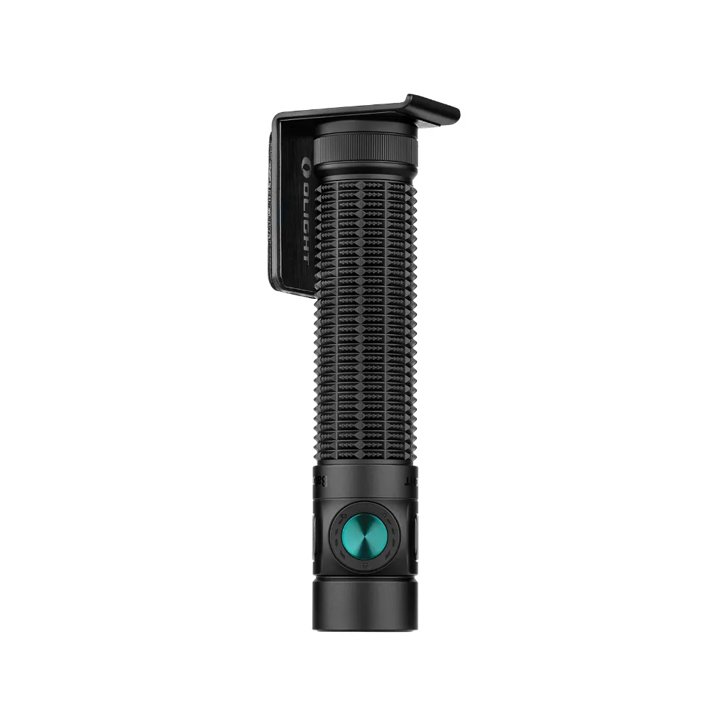 taktische Taschenlampe, verstellbarer Lichtstrahl, gerändelte Griffläche, flacher Endkappe, Clip-Halterung