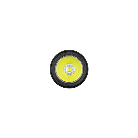 LED-Spot, Flachstrahler, Kreisrunde Leuchte, Schwarz-Gelbe LED, Lichtquelle