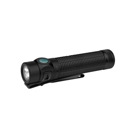 Taschenlampe, LED, Schwarz, Klickschalter, Gürteltasche