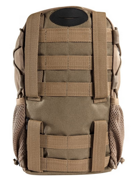 Rucksack taktisch, Molle-System, Tarnfarbenes Khaki, Mesh-Seitenfächer, Schulternriemen