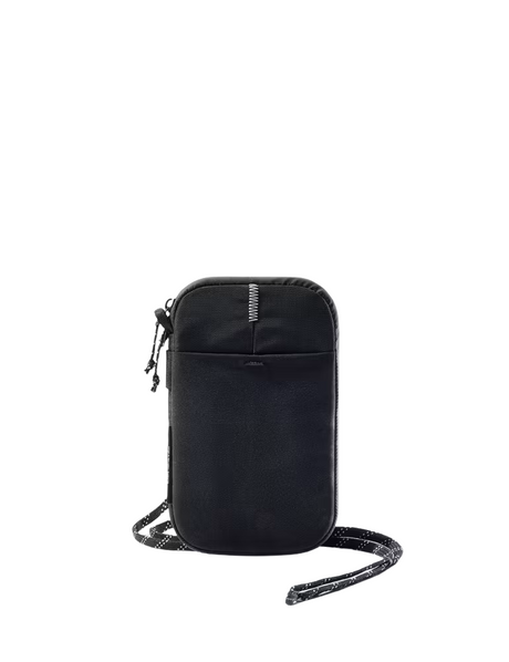 crossbody, phone pouch, schwarz, kompakt, Tragegurt