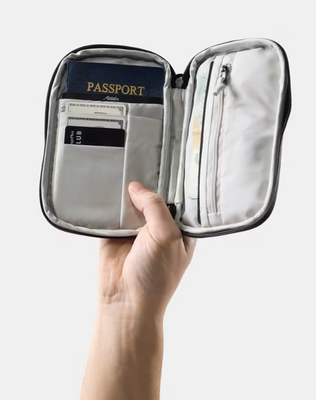 Reiseetui, Portemonnaie, Kreditkartenfächer, Reisepass, Gepäckorganizer