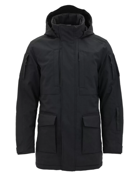 jacke, winterjacke, dunkel, taschen, kapuze
