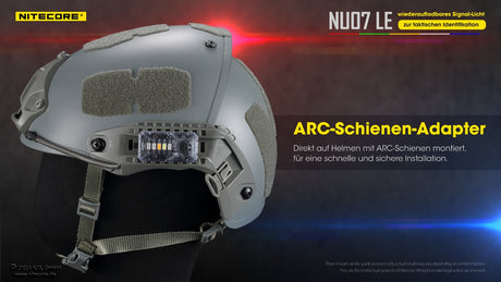 Nitecore - NU07 LE Signalleuchte (15 Lumen)