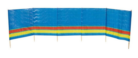 Windsurf-Flag, Stange aus Holz, Bunter Streifen, Tahili-Fahne, Open-Canvas-Flag