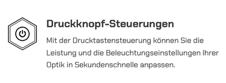 Drucktasten, Steuerungen, Optik, Belegung, Knopf
