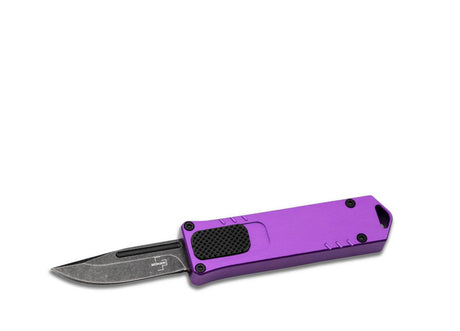 Taschenmesser, Tramper, Klippenmesser, Griffviolett, Klippenstahl