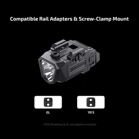 Olight - Waffenlampe PL-X (schwarz)