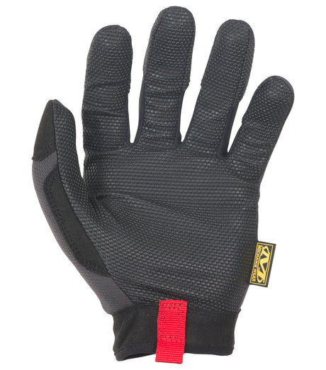 Handschuh, Zwischenfingerschutz, Gummioberfläche, Klettern, Ausrüstung, Handschuh, Arbeitshandschuh, Gummiknopf, Schwarz, Rot