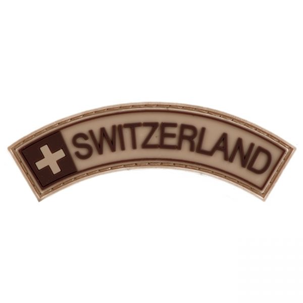 Klettabzeichen Switzerland - tan