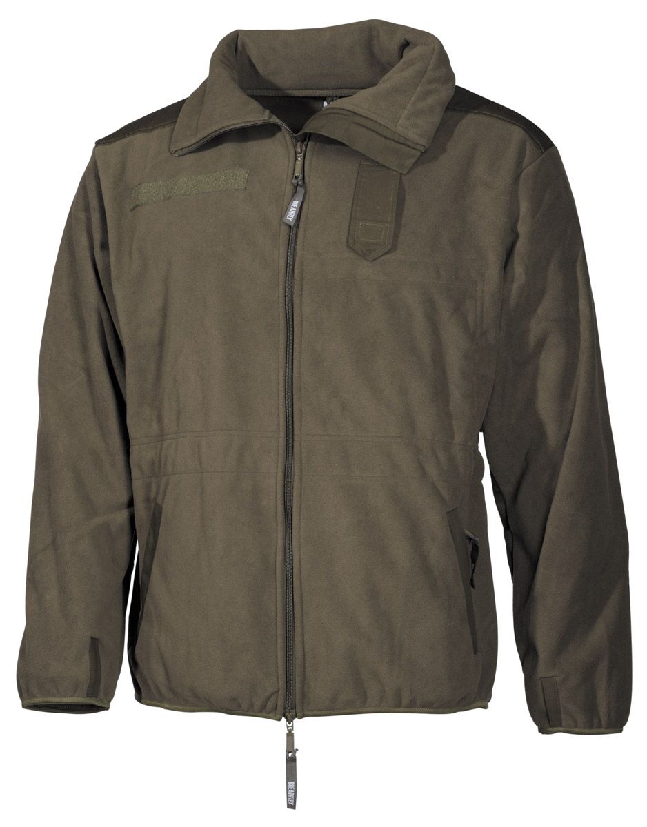 Image of Fleece-Jacke, "Alpin", oliv