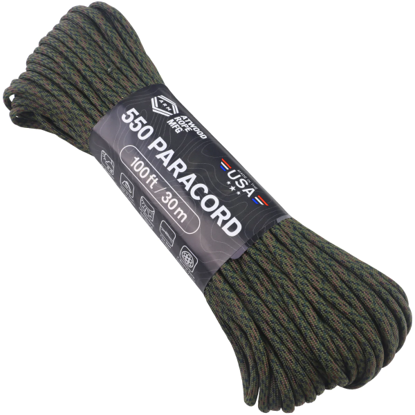 Atwood Rope MFG - 550 Paracord Color Changing Pattern 30m (covert)