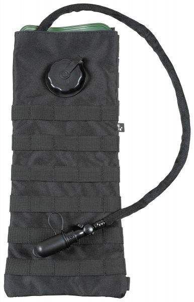 Trinksystem, &quot;MOLLE&quot;, 2,5 l, mit TPU-Beutel, schwarz