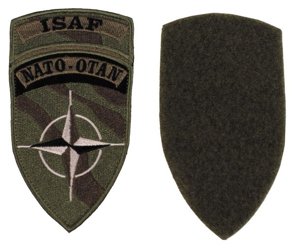 Klettabzeichen, &quot;ISAF&quot;, NATO-OTAN, neuw.