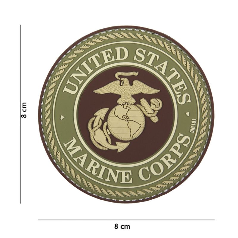 Image of Klettabzeichen United States Marine Corps - braun